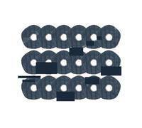 Compatibile Con Eufy, X10 Pro Omni Robot Aspirapolvere Filtro Hepa Rullo Spazzola Laterale Panno For Mocio(18PCS)