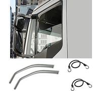 COMPATIBILE CON EUROCARGO/EUROSTAR/EUROTECK 2P 92 in poi 02 15.001M COPPIA DI DEFLETTORI D'ARIA E PIOGGIA FARAD PER CAMION-FURGONI-AUTOCARRO DEFLETTORE ANTIVENTO PARAPIOGGIA PER FINESTRINO