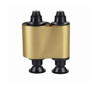 Compatibile con Evolis, Nastro Oro R2016 1000 Stampe | R2016 Nastro d'oro, stampa di carte monocromatiche, 1000 stampe