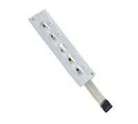 Compatibile con FAEMA E98 Accessori per macchina da caffè | Tastiera di comando di ricambio, risolve i problemi dei pulsanti che non rispondono(Beige)