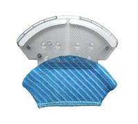 Compatibile con Fakir, compatibile con Midea, Mop e Panno | 1 supporto for scopa, 1 panno for scopa blu, RS 770, M7 Pro, S8+, montaggio facile, parti for aspirazione