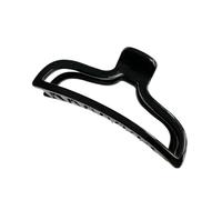Compatibile con fermaglio for capelli sulla parte posteriore della testa, squalo in stile retrò, accessorio semplice e alla moda(4Black)