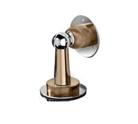 Compatibile con fermaporta magnetico, nessuna perforazione richiesta, adesivo, aspirazione silenziosa, arresto anticollisione, pavimento in silicone(Bronze)