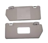 Compatibile con Fiat Palio-Albea Visiera Parasole Interna Bianco - Nero - Grigio Destra Sinistra Set da 2 Pezzi Protezione Parasole per Auto Ricambio (Grigio Destra - Sinistra)