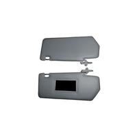 Compatibile con Fiat Palio-Albea Visiera Parasole Interna Bianco - Nero - Grigio Destra Sinistra Set da 2 Pezzi Protezione Parasole per Auto Ricambio (Grigio Destra - Sinistra)