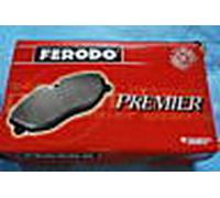 COMPATIBILE CON FIAT PANDA 169 2003-> PASTIGLIE PATTINI PASTICCHE FRENO PADS