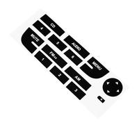 Compatibile Con Fiat Per Grand Per Punto Per Linea Adesivo Riparazione Pulsanti Pannello CD Multimediale Decorazione Interni Auto Auto Interior Accessori