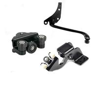 Compatibile con Fiat Per Scudo 2007 2008 2009 2010 2011 2012 2013 2014 2015 2016 Guida a rulli destra porta scorrevole superiore centrale inferiore Rullo guida Porta Laterale