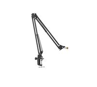 Compatibile con FIFINE Supporto for braccio a forbice con braccio di sospensione regolabile for microfono for K688 K669 K670 K658 K678 K690, Ampligame A6V A8(Stand)