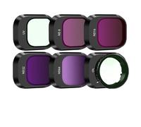 Compatibile con filtri for obiettivi BRDRC Compatibile con DJI Mini 4 Pro UV CPL ND8/ND16/ND32 ND64 Set di filtri a densità neutra Accessorio for fotografia con drone(6 in 1 ND)