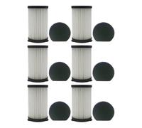 Compatibile con filtri HEPA per aspirapolvere MooSoo, ricambio per modelli D600, D601, Conga 520-560 e Cellulare Force(6 Pcs)