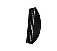 Compatibile con flash da studio Godox Mount - Softbox rettangolare portatile da 22x90 cm (9x35") con griglia a nido d'ape