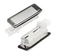 Compatibile con Fluence 2009-2016, Modus FL 2008-2012, Captur 2013-1 Coppia di luci Targa Auto 8200013577