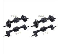 Compatibile Con FMS Per FCX24 1/24 RC Car Upgrades Parts Replacement Accessories 2X Ingranaggio Completo Dell'asse Del Portale Anteriore E Posteriore In Metallo Asse dell'auto RC