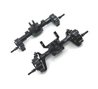 Compatibile Con FMS Per FCX24 Per Xiaoqi Per FCX18 Per LC80 K5 1/18 1/24 Rc Parti Di Automobili Differenziale Anteriore E Assale Posteriore Montaggio RC Parti Auto(Black)