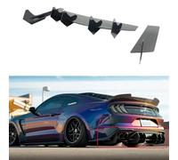 Compatibile con Ford Mustang EcoBoost GT V6 2015-2023, Labbro Diffusore Splitter Diffusore Spoiler Paraurti Posteriore