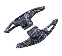 Compatibile Con Ford Per Explorer 2016 2017 2018 2019 Volante Per Auto Paddle Shifter Gear Shift Paddles Palette cambio volante(Satin Black)