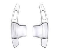 Compatibile Con Ford Per Explorer Per Taurus SHO 2013 2014 1 Paio Di Estensori Per Le Leve Del Cambio In Lega Di Alluminio Per Volante Accessori Per Auto(Aluminum black)