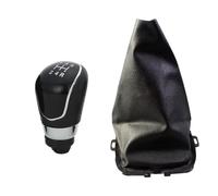 Compatibile Con Ford Per Fiesta 2008 2009 2010 2011 2012 Accessori Per Auto Pomello Del Cambio Manuale A 5/6 Velocità Con Cuffia Copri-cuffia(5 Speed Black)