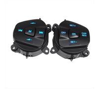 Compatibile con Ford per Fiesta Mk7 Mk8 per Escort per Ecosport 2013 2014 2015 Volante Blu Tasto Interruttore di Controllo della velocità Destro Sinistro Ricambi Auto