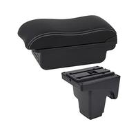 Compatibile con Ford, per Focus 3 Mk3 Vano portaoggetti Centrale nel bracciolo Vano portaoggetti nel bracciolo con interfaccia USB Vano portaoggetti per Auto
