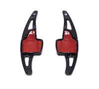 Compatibile Con Ford Per Focus Modifica 2015 2016 2017 2018 1 Paio Di Estensioni Per Leve Del Cambio Al Volante In Fibra Di Carbonio ABS(Forged Carbon)