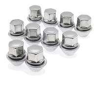 Compatibile Con Ford Per Kuga 2008 2009 2010 2011 2012 10 Pezzi 19 Mm Bullone Capocorda Perno Pneumatico Dado Ruota In Acciaio Legato M12x1.5 Dadi Dadi Ruota In Acciaio Legato Bulloni cerchio ruota