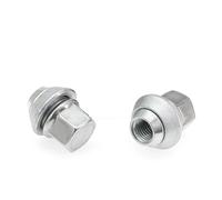 Compatibile Con Ford Per Kuga 2008-2012 Per KA 1996-2008 Borchie Ruota Auto 2PCS Lug Nut Hub Per Set Bulloni Vite Prigioniera Pneumatico(2PCS)