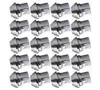 Compatibile Con Ford per Puma 1997-2001 per Transit 1994-2000 20x Dadi Delle Ruote Per Auto Bulloni M12x1.5 Accessori Argento Bulloni Ruota Dadi