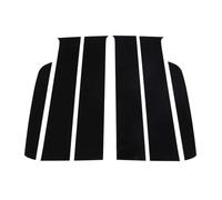 Compatibile Con Ford Per Ranger 2023 Adesivo Decorativo Montante Porta Finestra Centrale Auto Accessori Protezione Esterna In PC Nero 6 Pezzi adesivo colonna BC