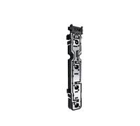 Compatibile Con Ford Per Transit Per MK7 2006-2014 6C11-13404-AD Paraurti Posteriore Auto Riflettore Fanale Posteriore Luce Freno Circuito Scheda 6C11-13405-AD Fanali posteriori per auto(Black,Left)