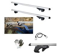 COMPATIBILE CON FORD Tourneo Courier 2016 BARRE PORTATUTTO PER TETTO AUTO 135CM BARRA PER AUTO CON RAILING NON ATTACCATI COMPLETAMENTE AL TETTO PORTABAGAGLI ALLUMINIO OMOLOGATE CON SERRATURA