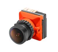 Compatibile con fotocamera B19 Mini 1/3 CMOS 1500TVL con obiettivo da 2,1 mm, 5-30 Power PAL NTSC OSD interno regolabile for drone da corsa RC(Orange)