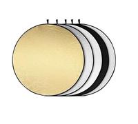 Compatibile con fotocamera, riflettore di luce pieghevole rotondo 5 in 1 da 24 pollici, diffusore fotografico portatile con borsa for il trasporto for ritratti in studio