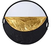 Compatibile con fotocamera, riflettore di luce pieghevole rotondo 5 in 1 da 24 pollici, diffusore fotografico portatile con maniglia e borsa