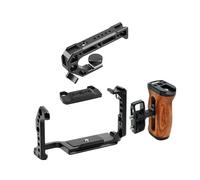 Compatibile con fotocamera Sony FX30 e FX3, telaio di protezione for gabbia for conigli con maniglia laterale superiore(Green)