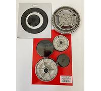COMPATIBILE CON FRANKE ARISTON HOTPOINT INDESIT BEKO SET 5 FORNELLI PER PIANO COTTURA E CUCINA A GAS CON 1 TRIPLA CORONA 1 GRANDE 2 MEDI 1 PICCOLO (no originali adattabili di ottima qualità)