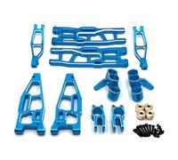 Compatibile Con FS Per Le Corse Per ATOM Per FOCUS 6S 1/8 RC Auto Parti Di Aggiornamento Sospensioni In Metallo Braccio Blocco Sterzo Hub Carrier RC Parti Auto(Blue)