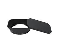Compatibile con Fujifilm, paraluce in metallo per XF14/XF18-55 | Paraluce nero in lega di alluminio e ABS per obiettivi XF14mm e XF18-55mm