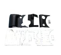 Compatibile con Fujifilm X-T1 - Set di impugnature in gomma da 4 pezzi (corpo, pollice e coperture laterali)