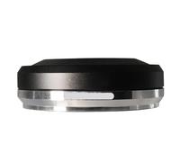 Compatibile con Fujifilm X100/X100S/X100T - Paraluce in metallo nero e anello adattatore