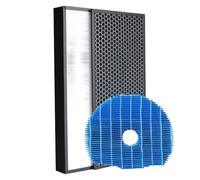 Compatibile con FZ C150HFE C150DFE C100MFE KC A60E 860E C150E 860U Purificatori d'aria Filtri aria a carbone attivo(3 Filters)