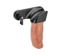 Compatibile con gabbie video con supporto a spalla for fotocamera - Impugnature for fotocamera in legno con attacco a vite filettata(Right hand)
