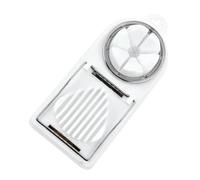 Compatibile con gadget da cucina multifunzionali for taglierina for uova, affettatrice e sezionatore, a forma di fiore, for pranzo a base carne(White)