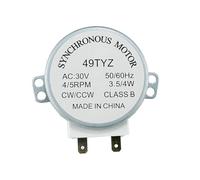 Compatibile Con Galanz, Motore Sincrono For Microonde, Motore For Vassoio Rotante, 5/6 Giri/min, Albero Semicircolare, Classe E, 30 V, 3 W