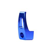 Compatibile con gancio for casco da motocicletta, scooter, borsa in lega di alluminio, gancio for bottiglia con viti, supporto for bagagli(Blue)