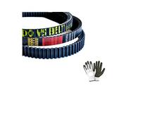 COMPATIBILE CON GARELLI BT49QT-12 Vip 4T 50 2006-2006 CINGHIA DI TRASMISSIONE DENTATA PER VARIATORE FRIZIONE SCOOTER MOTO CINGHIE MOTORE TRAPEZOIDALI