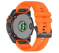 Compatibile con Garmin Fenix 8 43 mm cinturino in silicone Fenix 7S pro/Fenix 6S Pro/Fenix 5S Plus, Quick Fit 20 mm cinturino di ricambio per Descent Mk3i 43mm/Mk2s/Approach S70 42 mm, Misura unica