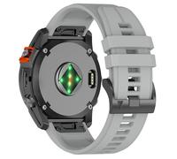 Compatibile con Garmin Fenix 8 43 mm cinturino in silicone Fenix 7S pro/Fenix 6S Pro/Fenix 5S Plus, Quick Fit 20 mm cinturino di ricambio per Descent Mk3i 43mm/Mk2s/Approach S70 42 mm, Misura unica