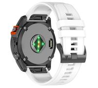 Compatibile con Garmin Fenix 8 43 mm cinturino in silicone Fenix 7S pro/Fenix 6S Pro/Fenix 5S Plus, Quick Fit 20 mm cinturino di ricambio per Descent Mk3i 43mm/Mk2s/Approach S70 42 mm, Misura unica